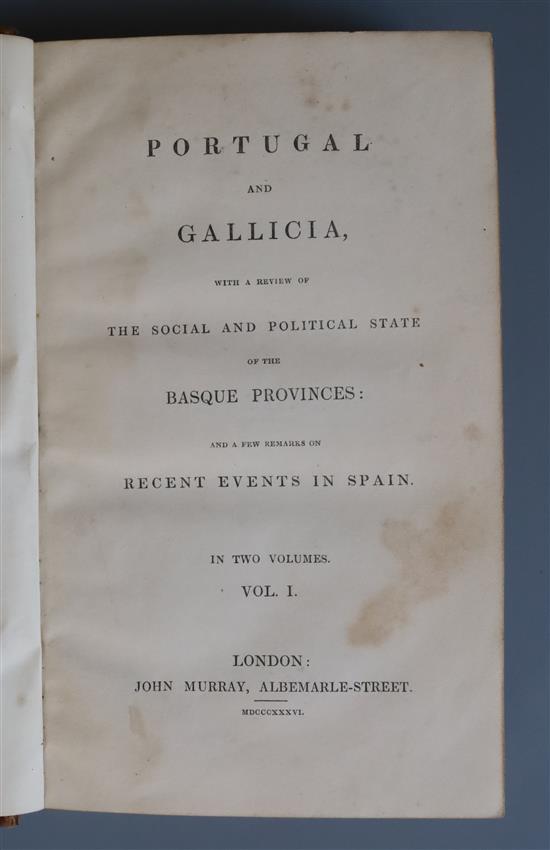 Carnarvon, The Earl of - Portugal and Gallicia, with a review of the Social and Political State of Basque